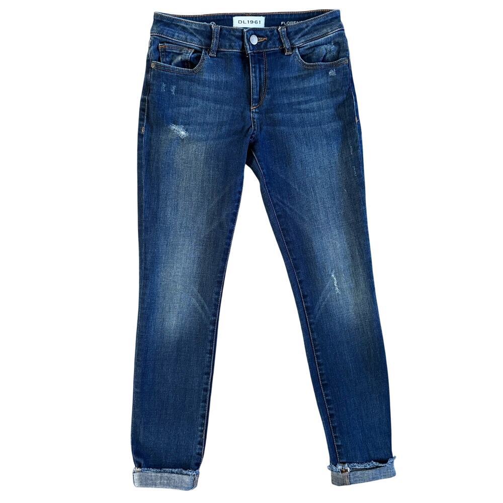 DL1961 Jeans‎ Women's 25 Blue Florence Instasculpt Aztec skinny 1052